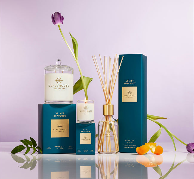 Discover the Irresistibility of aquatic Florals and juicy Yuzu