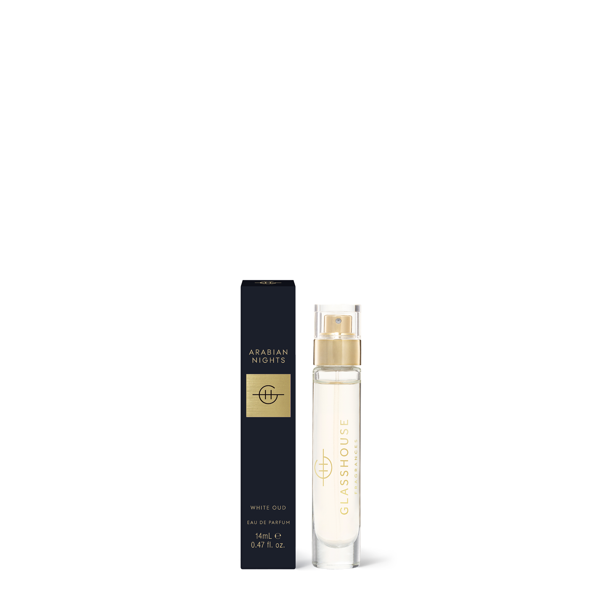 Glasshouse Fragrances 0.47 fl. oz. Arabian Nights Eau de Parfum front of pack