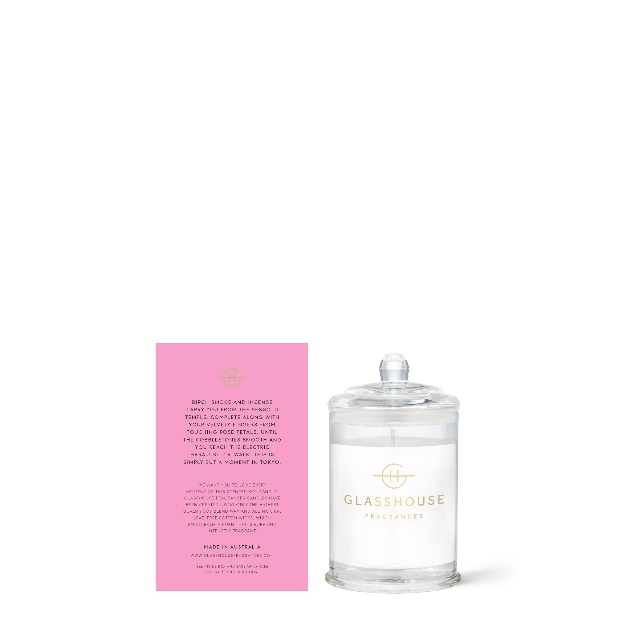 A Moment in Tokyo Triple Scented Candle Glasshouse