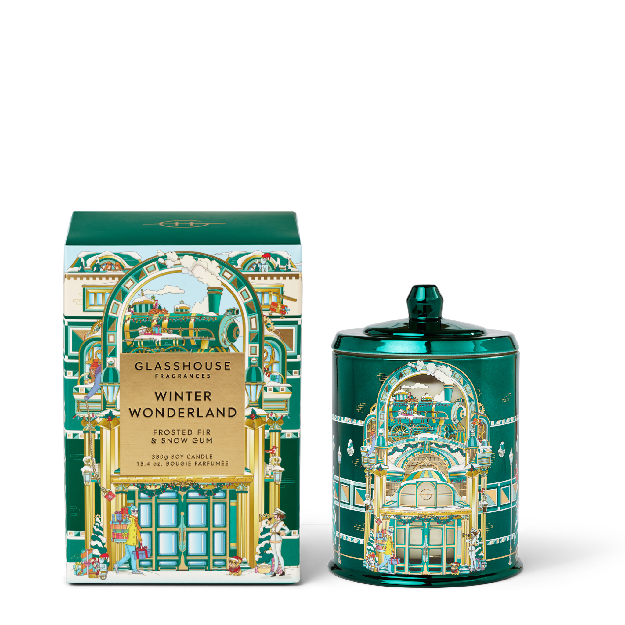 Winter Wonderland - 380g Soy Candle| Glasshouse Fragrances