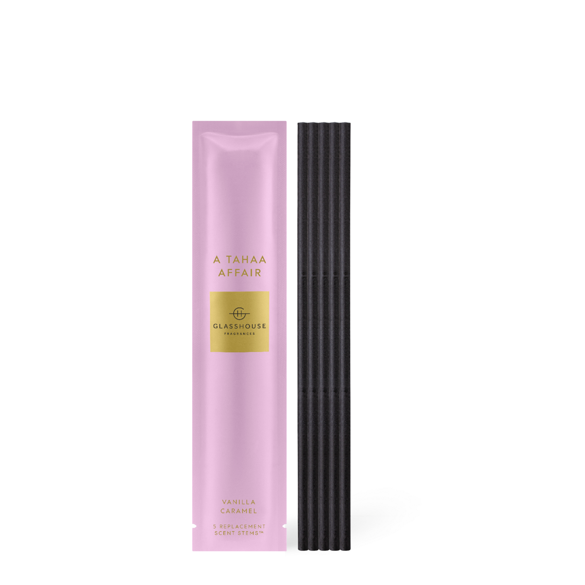 Glasshouse Fragrances A Tahaa Affair Vanilla Caramel Replacement Scent Stems™