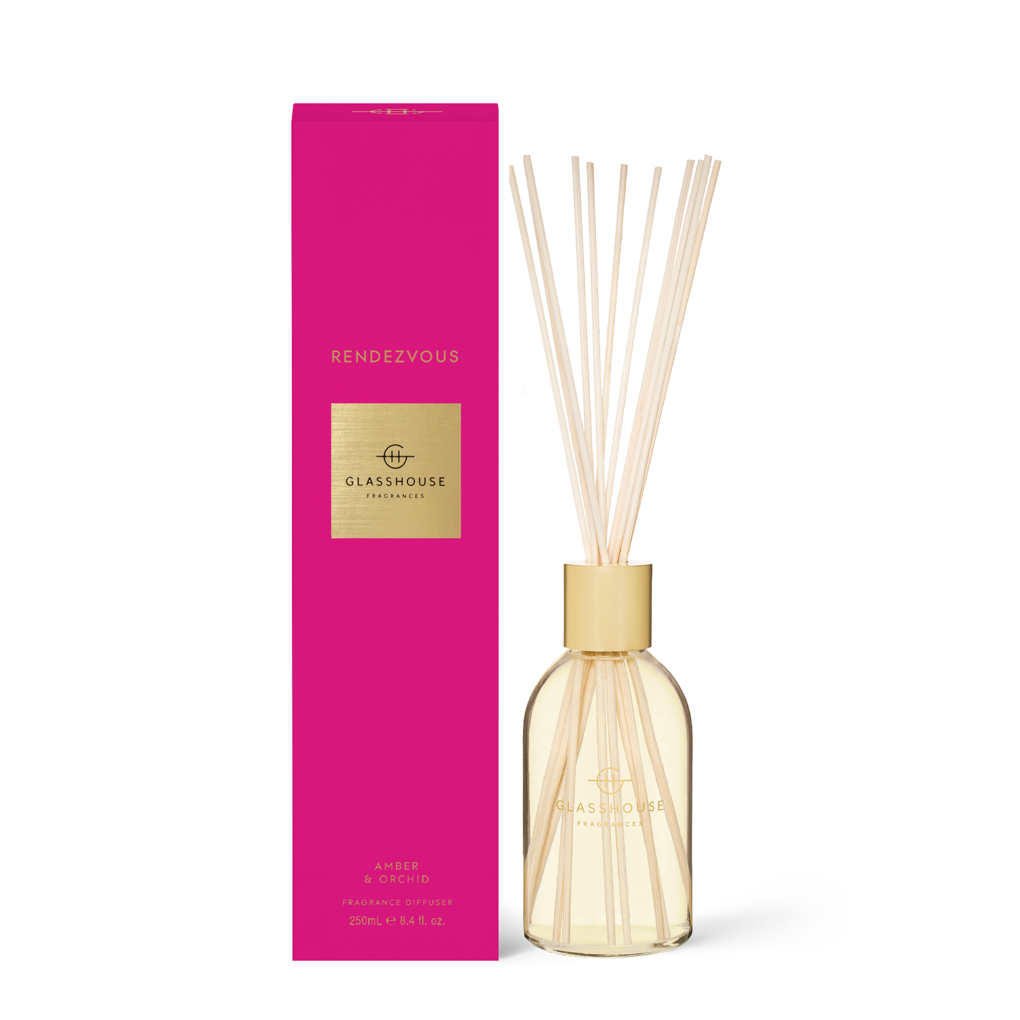 Rendezvous - 250mL Fragrance Diffuser | Glasshouse Fragrances ...