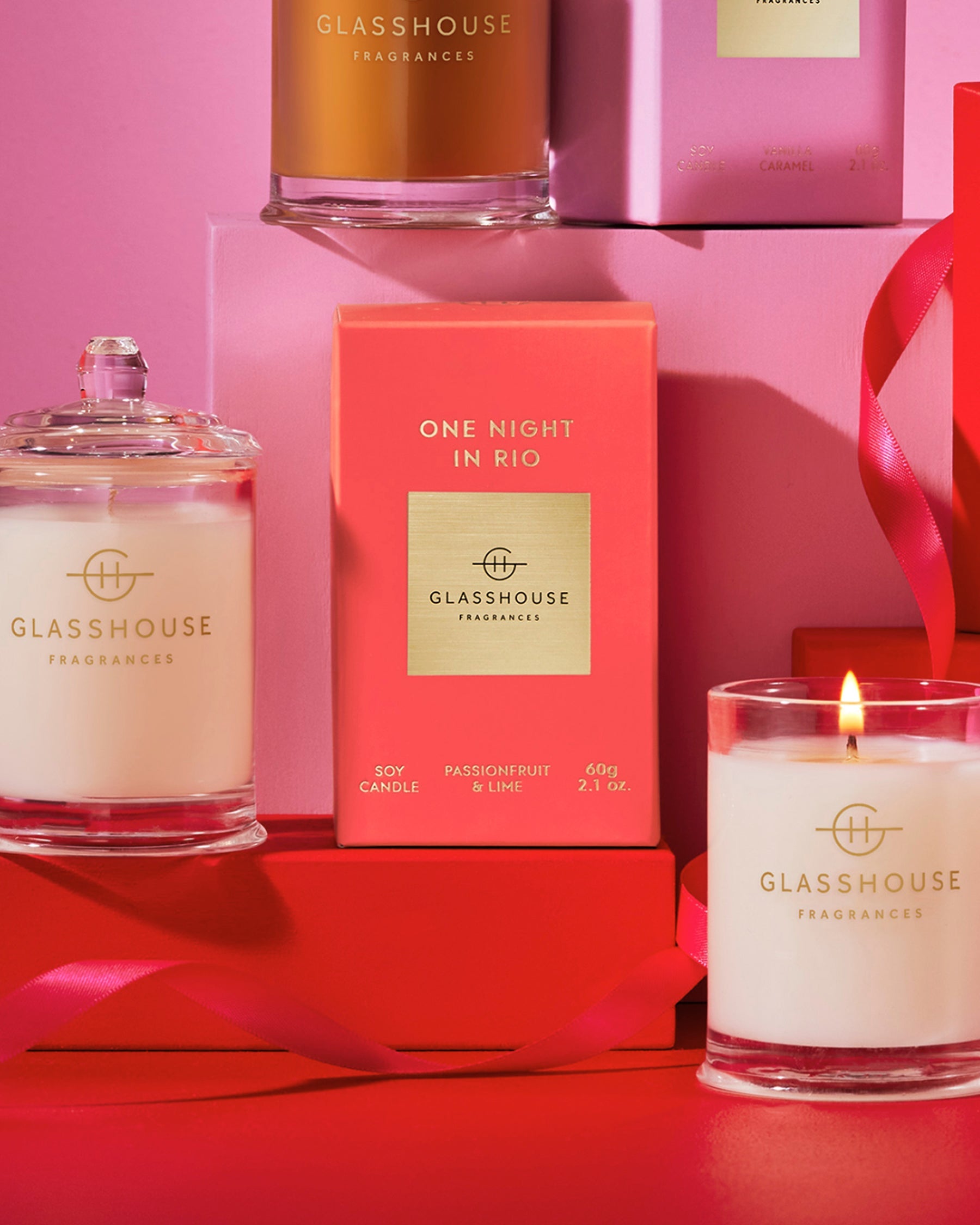 One Night in Rio - 380g Soy Candle | Glasshouse Fragrances