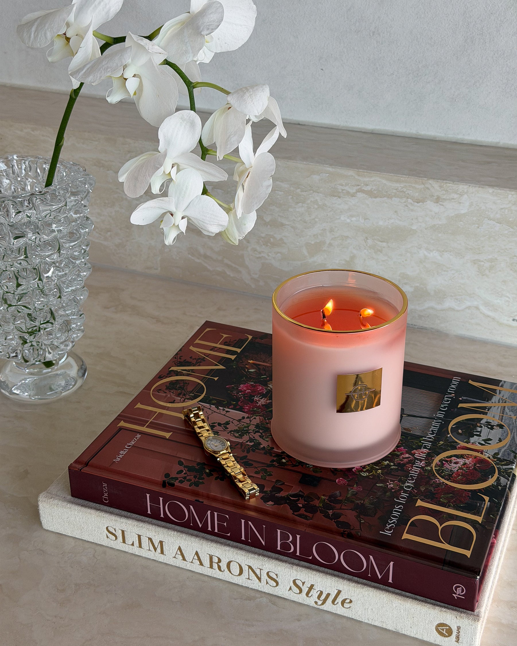 Radiance In Bloom - 380g Soy Candle | Glasshouse Fragrances
