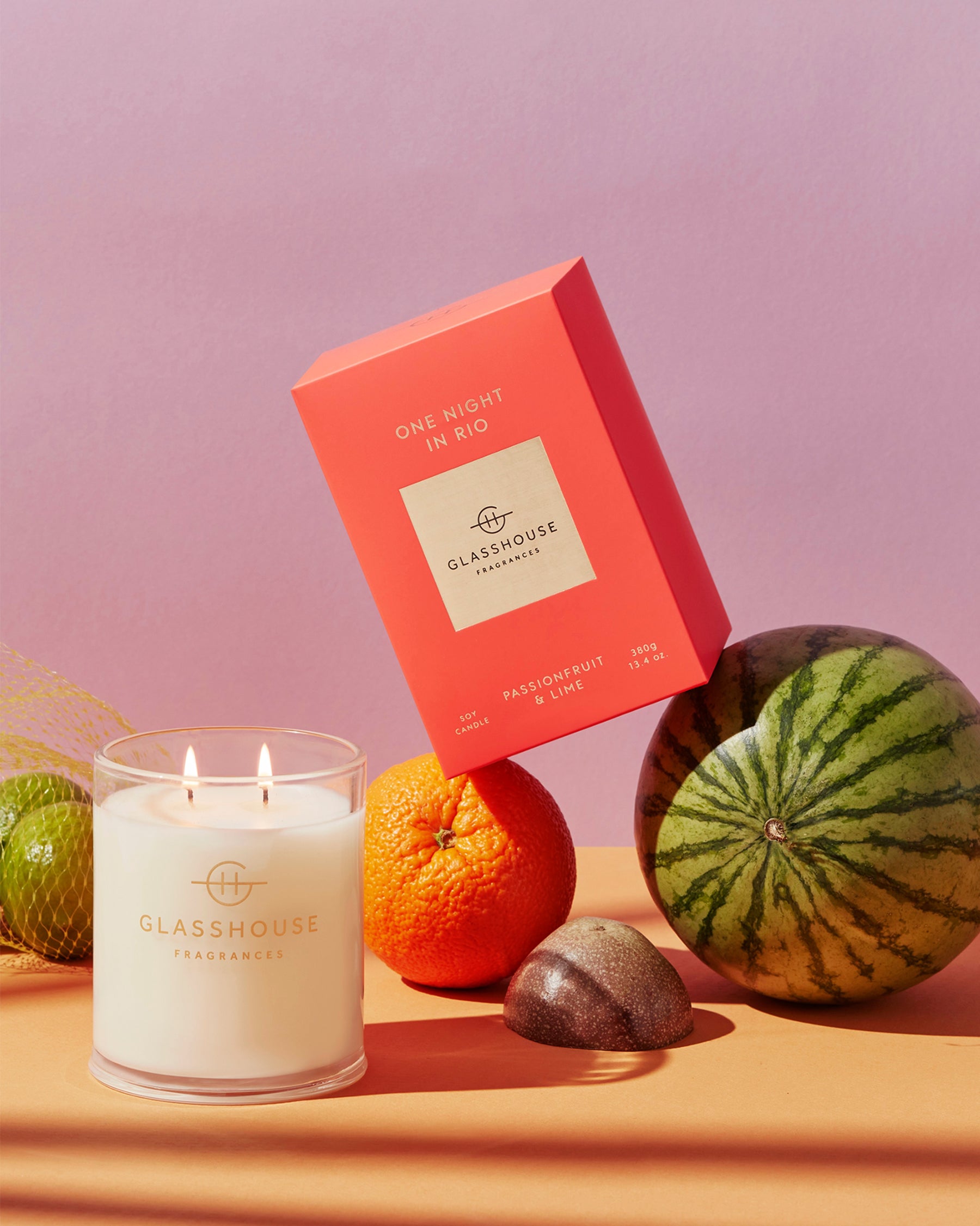 One Night in Rio - 380g Soy Candle | Glasshouse Fragrances
