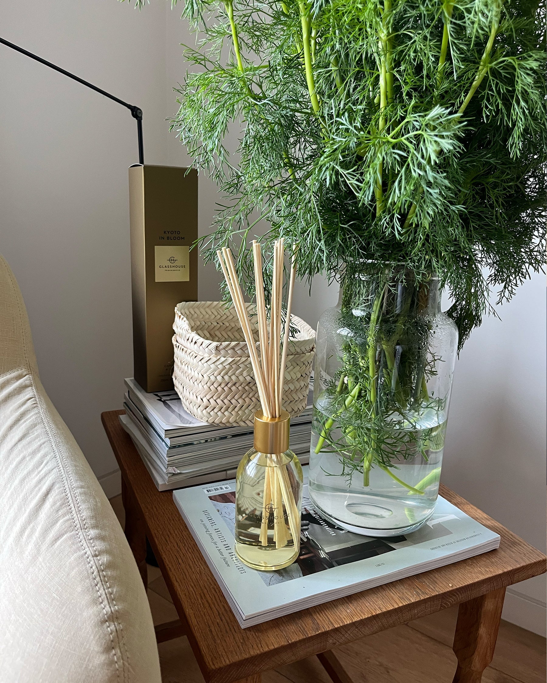 Kyoto in Bloom - 250mL Fragrance Diffuser | Glasshouse Fragrances
