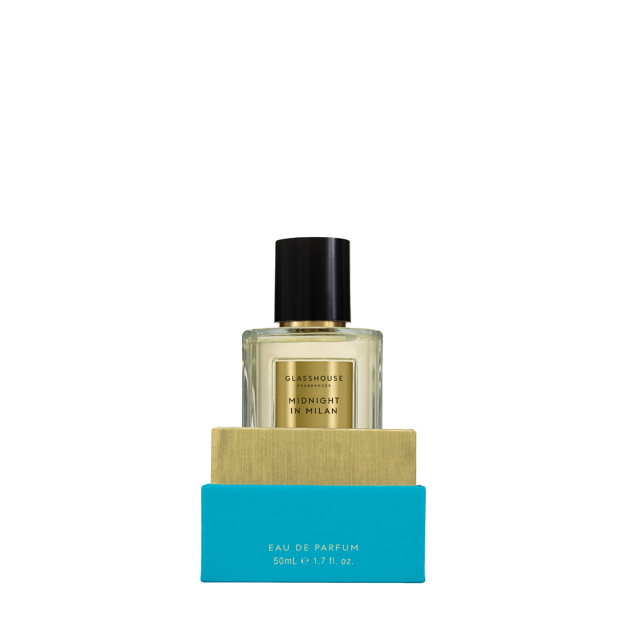 Glasshouse Fragrances Midnight in Milan Saffron and Rose 50mL Eau de Parfum in box