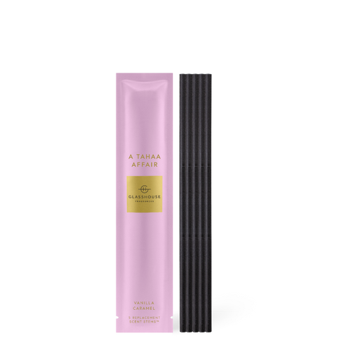 Glasshouse Fragrances A Tahaa Affair Vanilla Caramel Replacement Scent Stems™