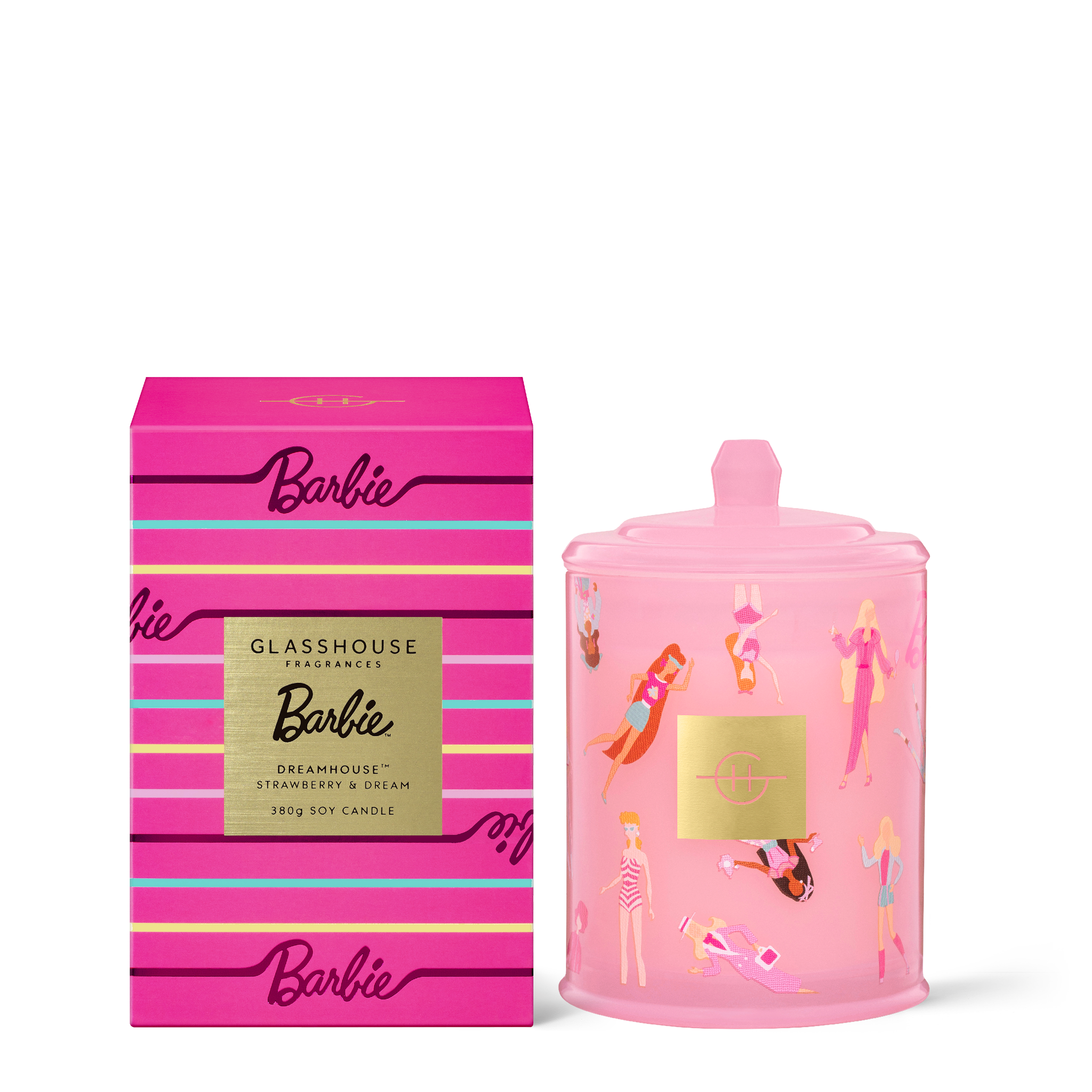 Barbie Dreamhouse™ 380g Triple Scented Soy Candle